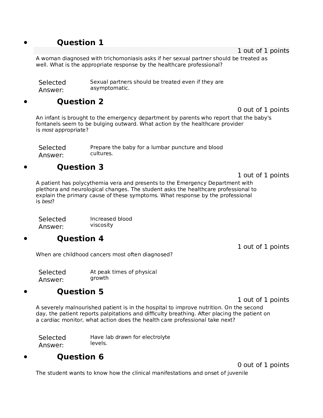 FINAL EXAM . Pathophysiology test bank-2020