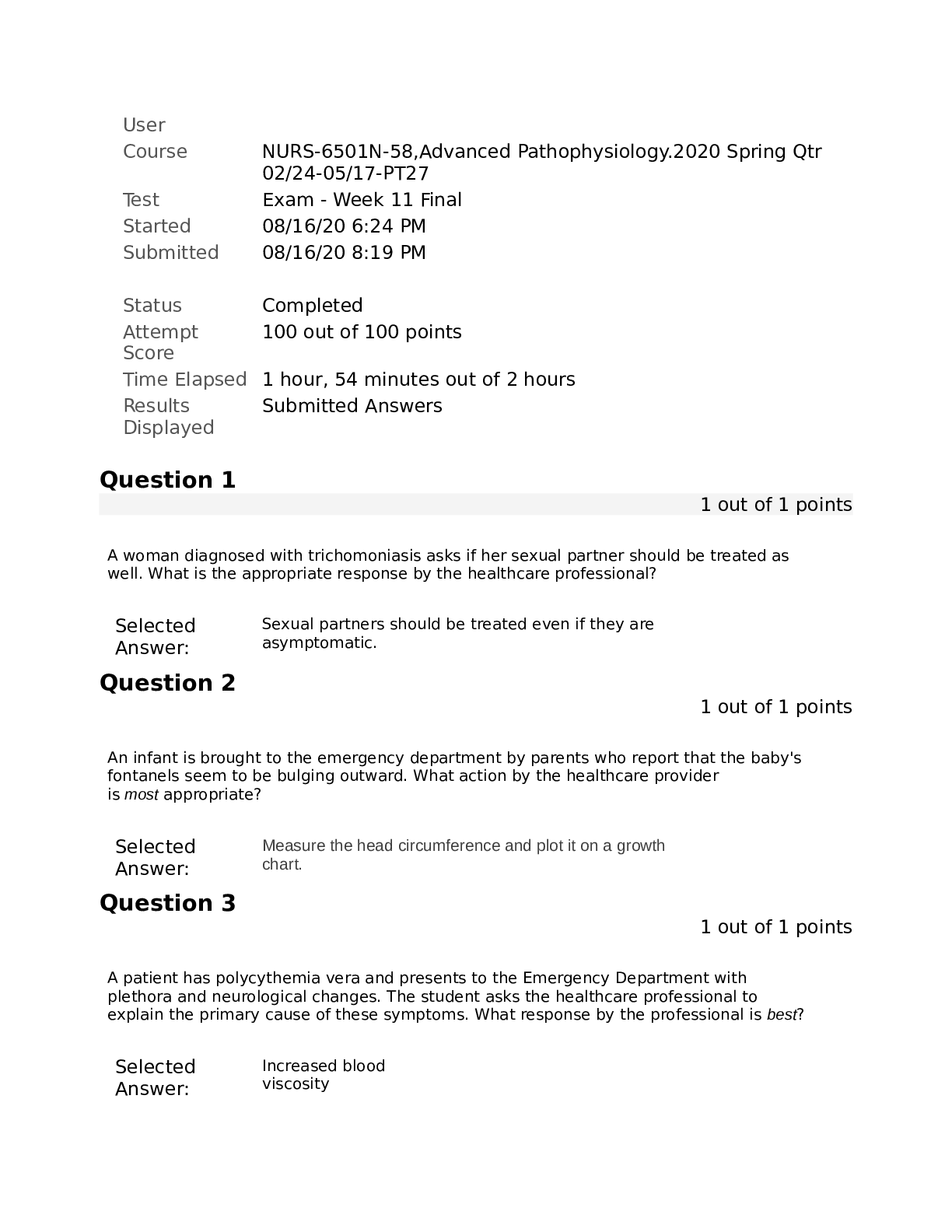 NURS-6501N-58,Advanced Pathophysiology. Week 11