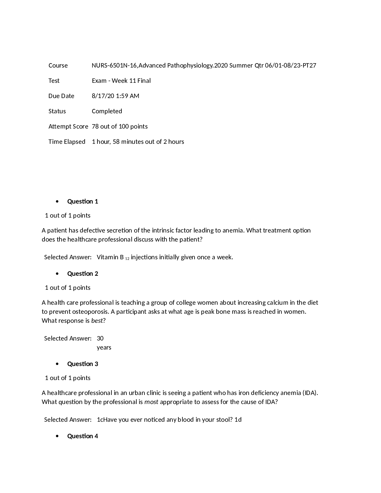 NURS-6501N-16,Advanced Pathophysiology.2020 Summer Qtr 06/01-08/23-PT27