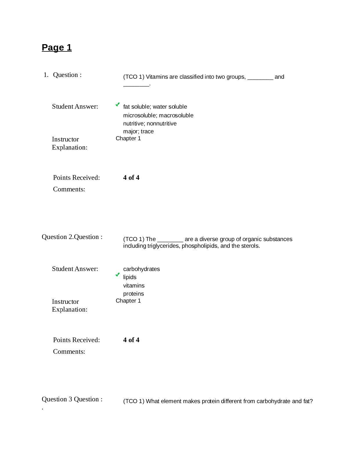 SCI 228 61343 ,NUTRITION, Mid Term