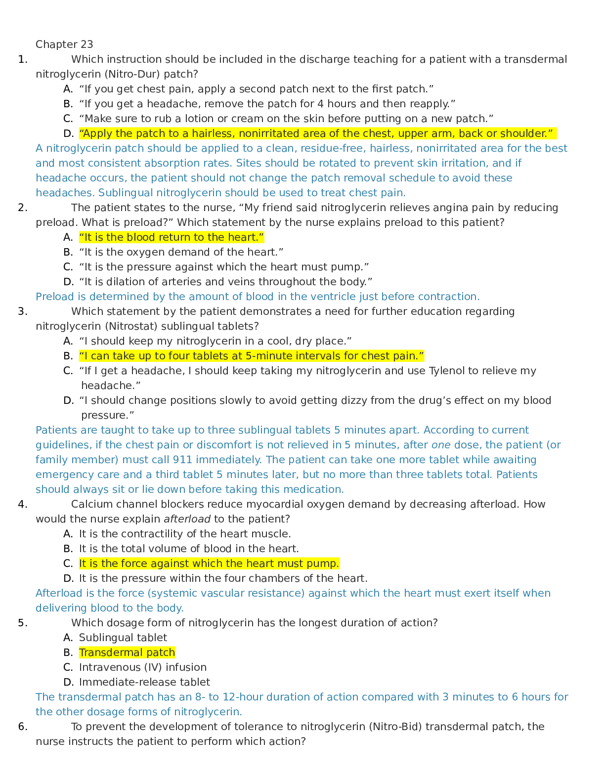NURS 347: exam1evolvequestions