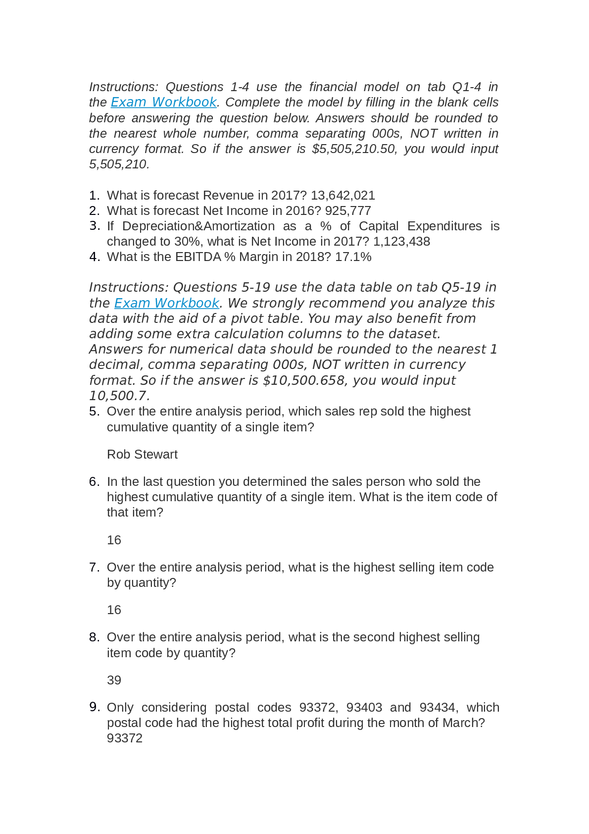 4201 Exam