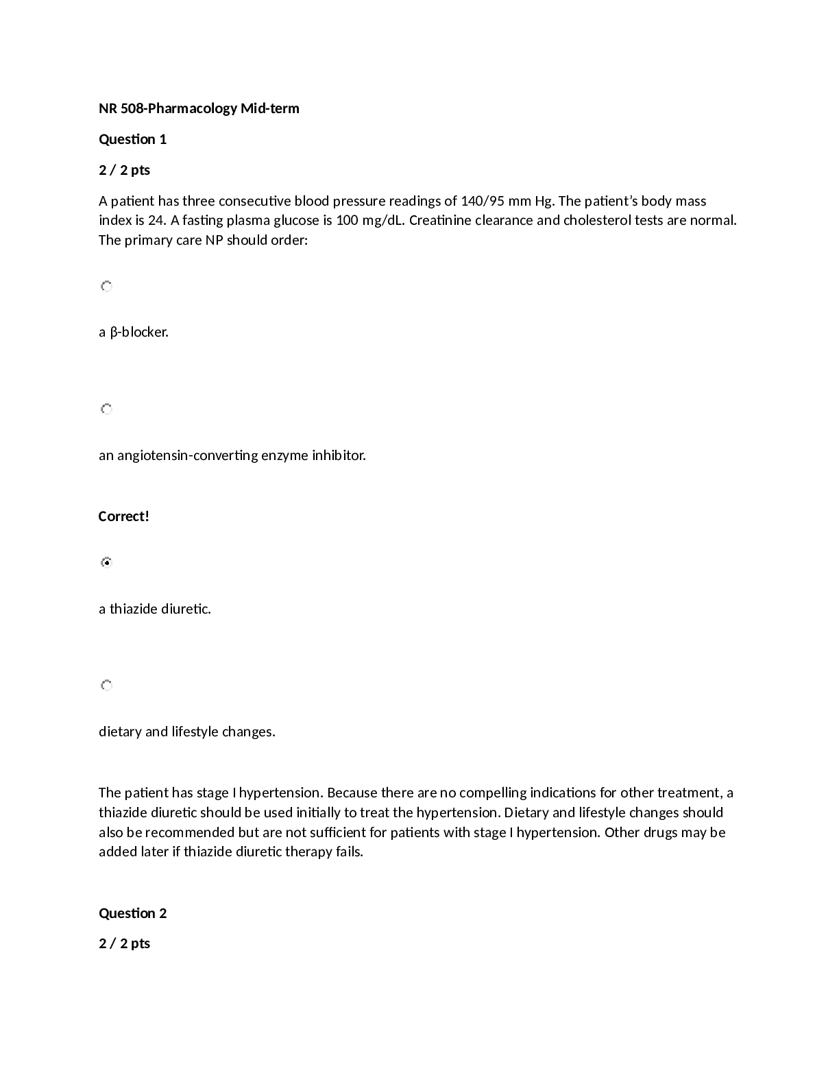 NR 508-Pharmacology Mid-term