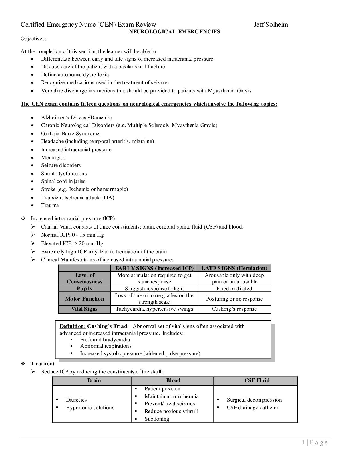 CEN7 Neurological & Endocrine Guide: Symptoms, Diagnosis & Treatment