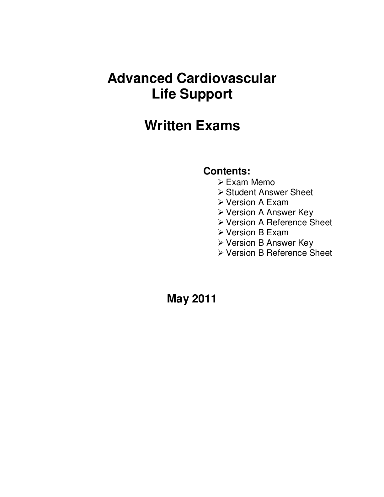 ACLS PDF - Advanced Cardiovascular Life Support Guide