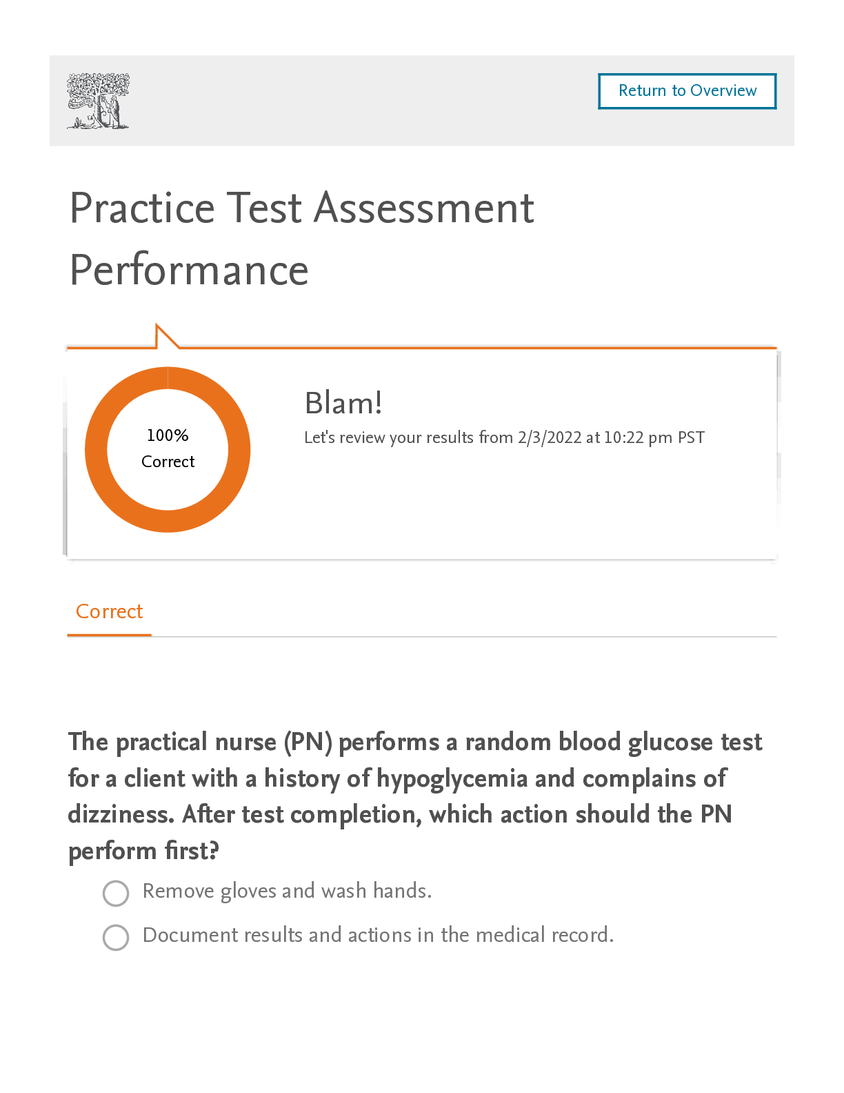 HESI Exit Exam Version 1 – 100% Correct Answers and Rationale