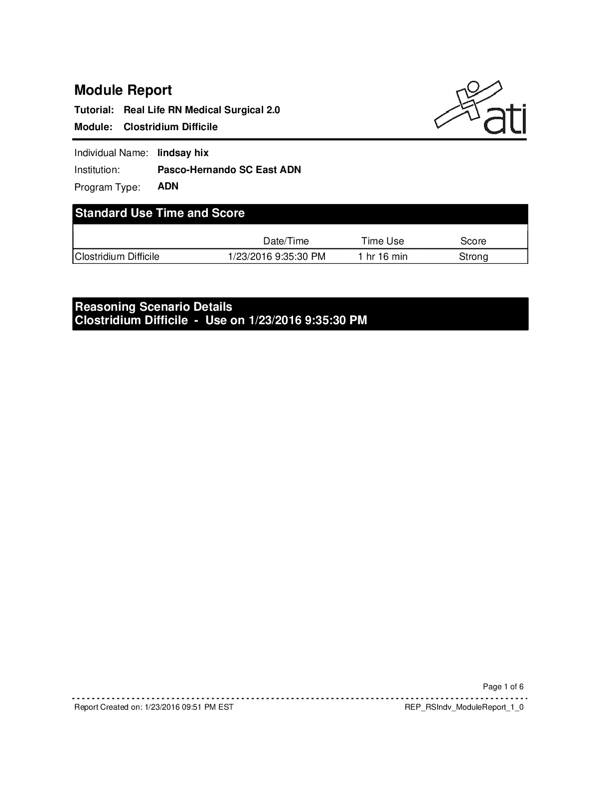 Real Life RN Medical-Surgical 2.0: Clostridium Difficile Case Study