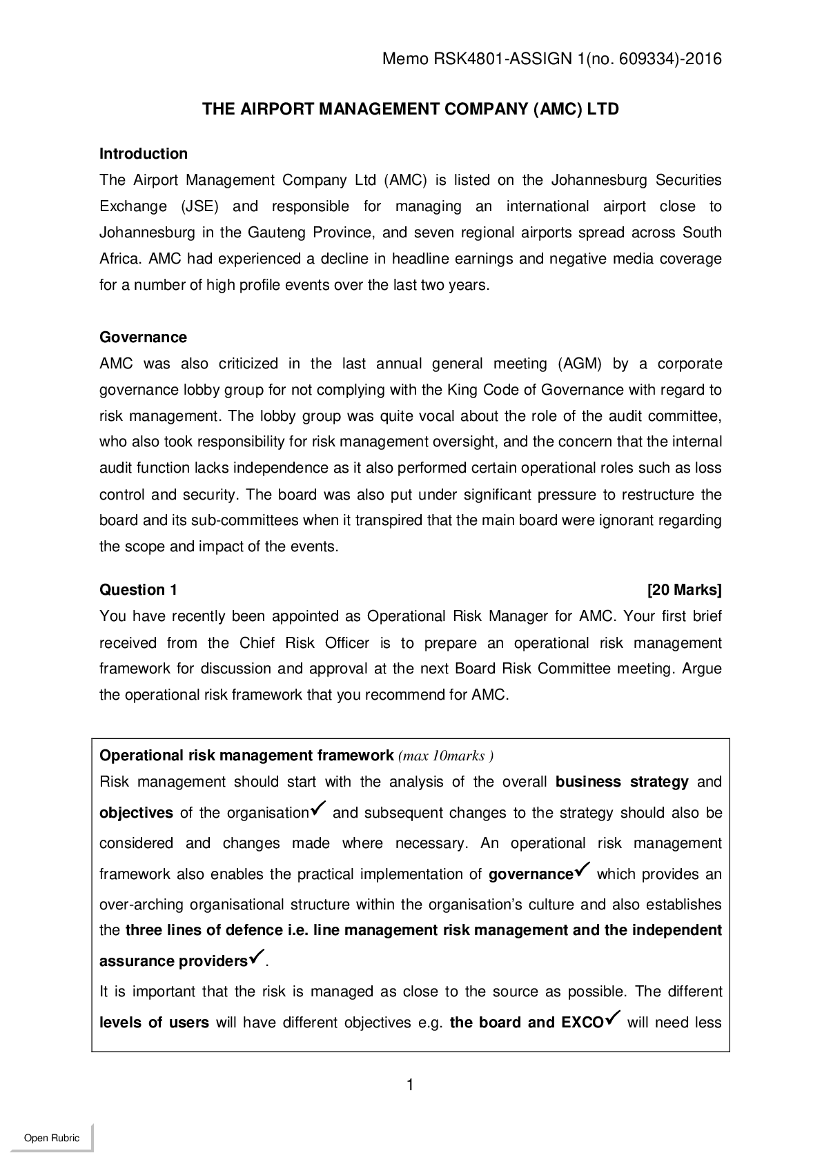 RSK4801 THE AIRPORT MANAGEMENT COMPANY (AMC) LTD