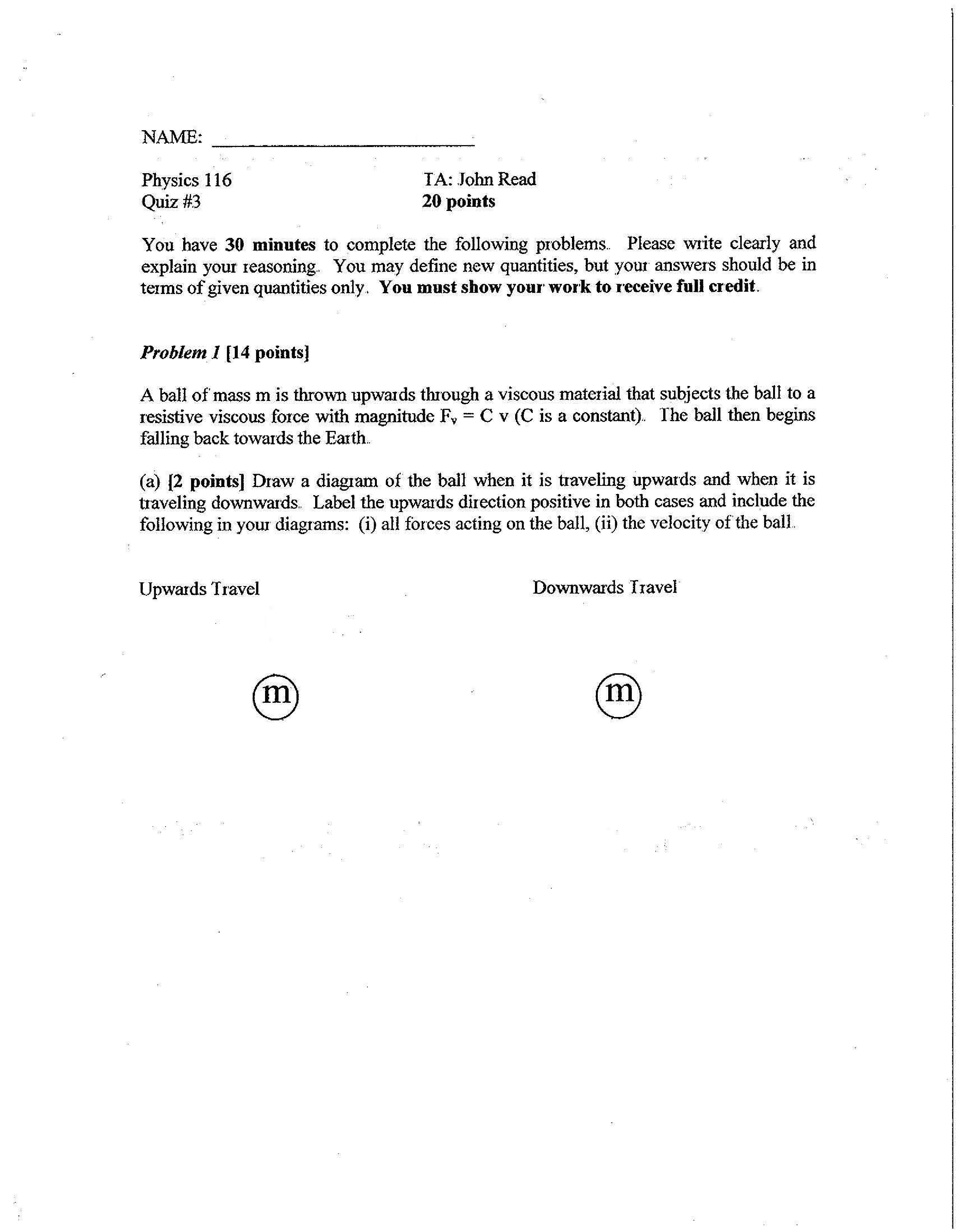 physics solved questions