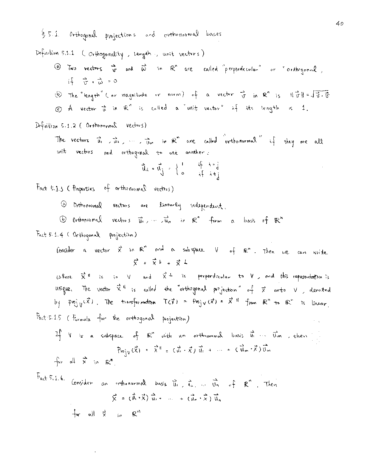 MATH 294 NOTES