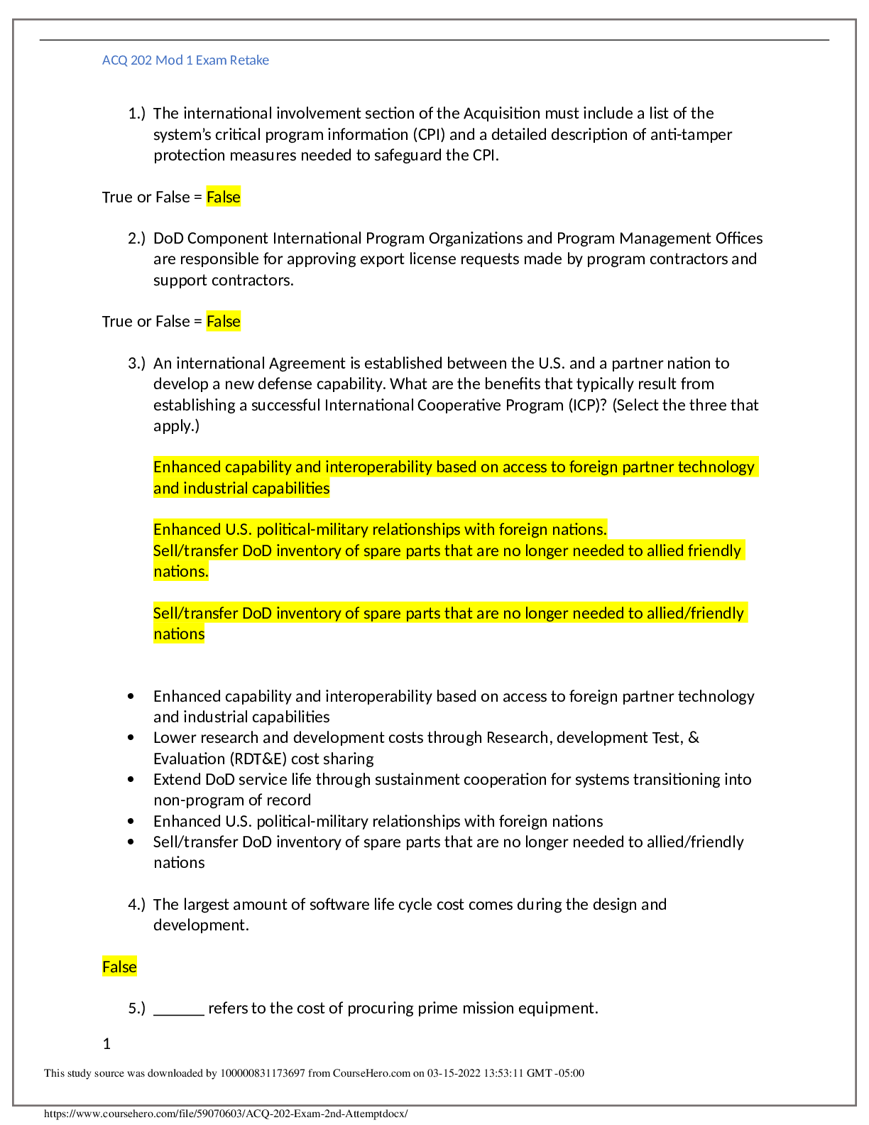 ACQ 202 Module 1 -exam (2)