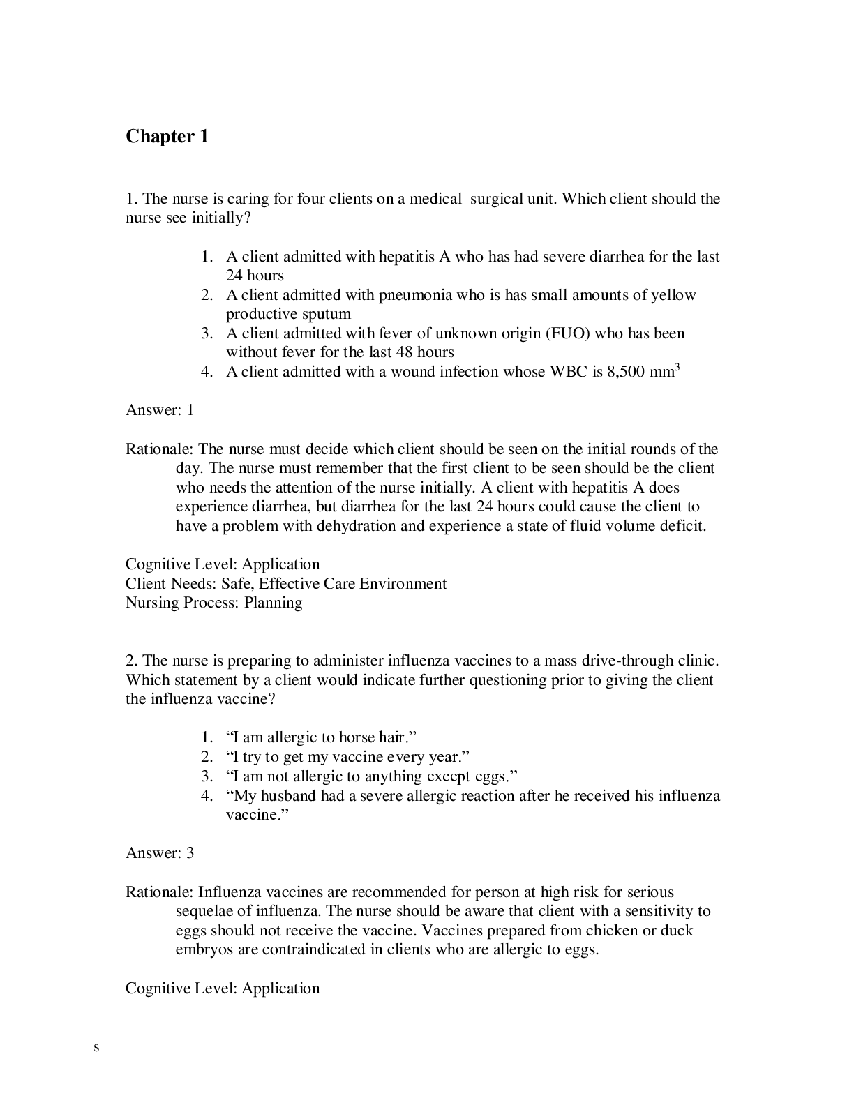 Chapter 1: NURSING