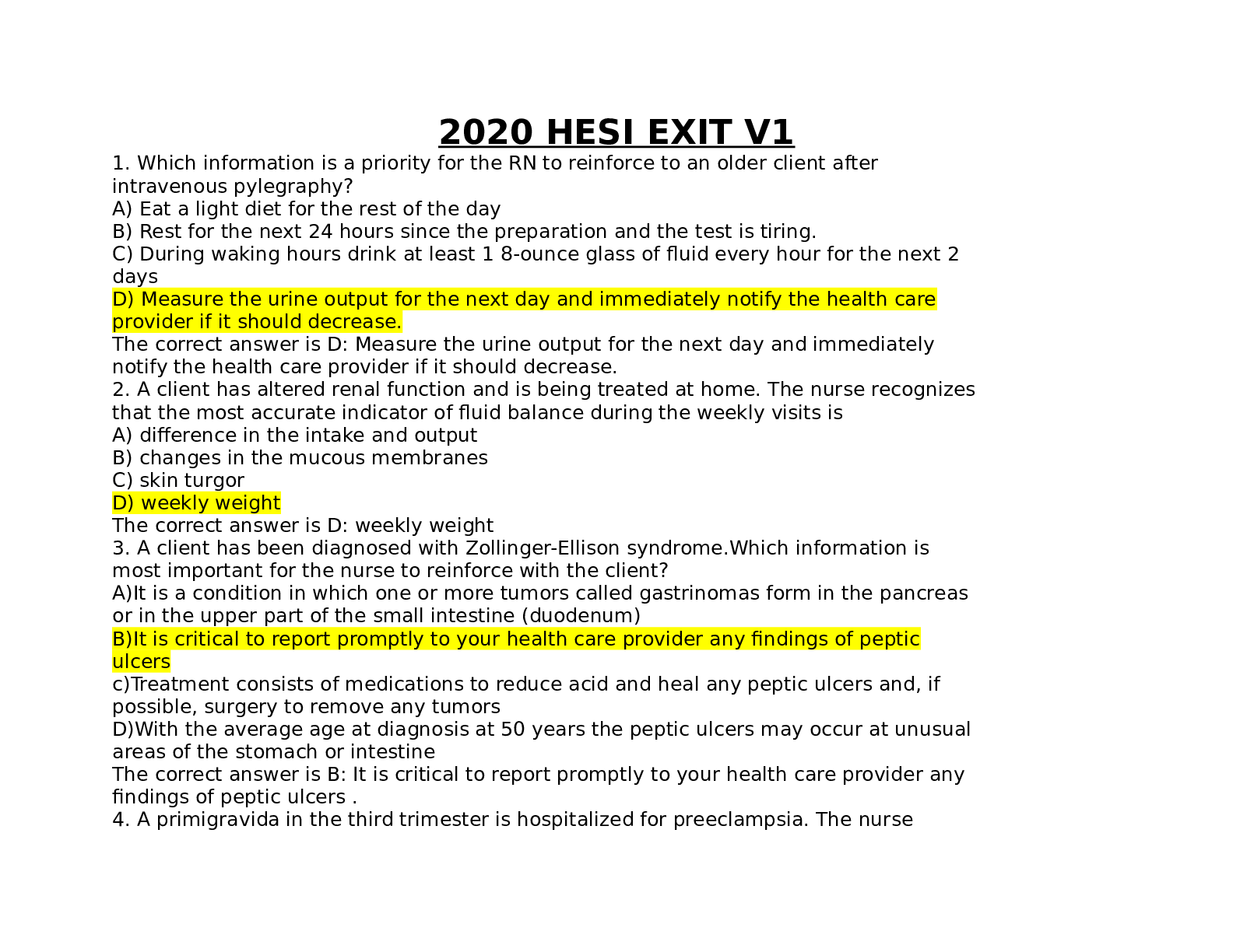 HESI EXIT V1 2020