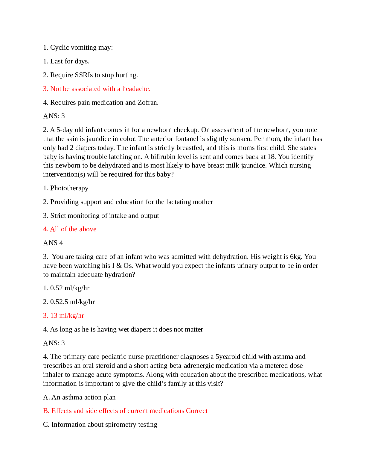 MIDTERM EXAM REVIEW MN580